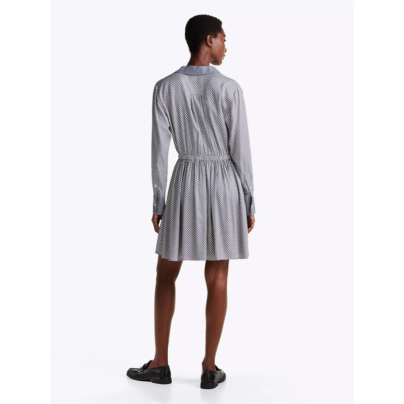 Tommy Hilfiger Belted Fit Flare Mini Dress image number 1